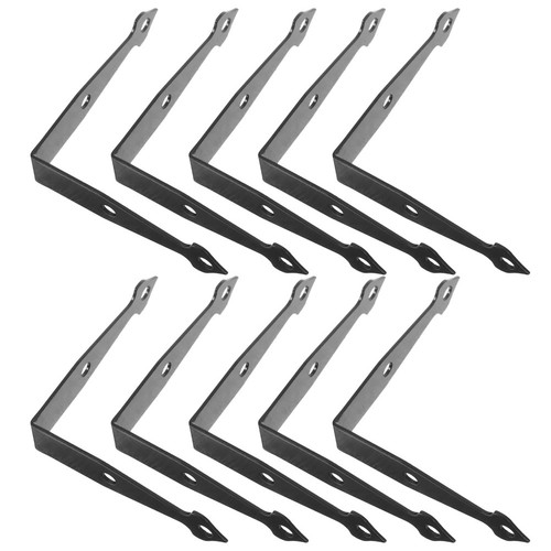 Pcs metal shaped shelf - 10,