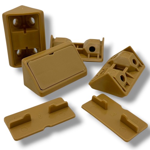 Beige corner bracket - corner,