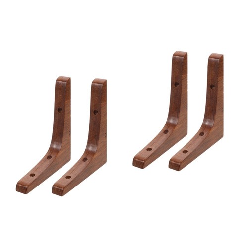 Brown wooden bracket for - brown,