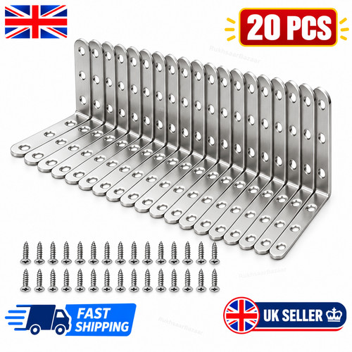 20pcs right angle brackets - right,