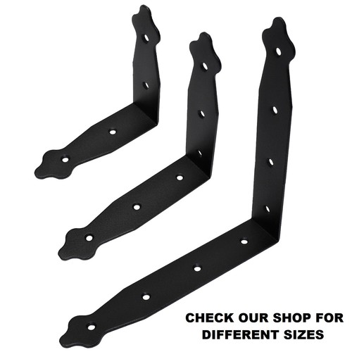 Black corner bracket angle - bracket,