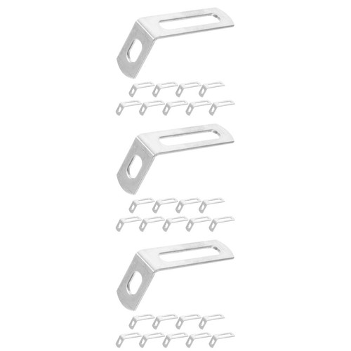 Silver corner shelf - silver,