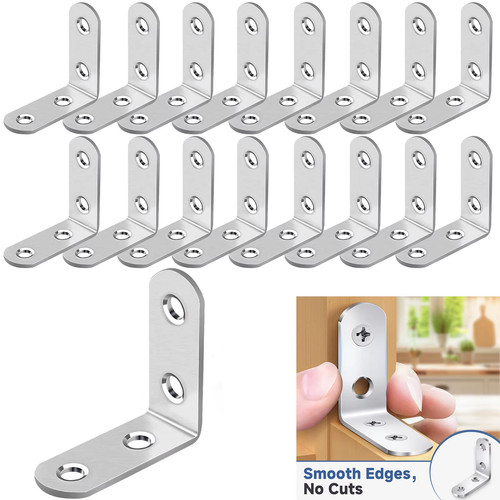 20pcs brackets stainless - l,