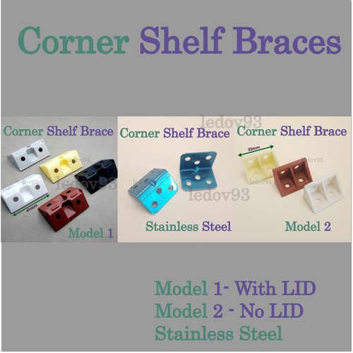 Double corner brackets - double,