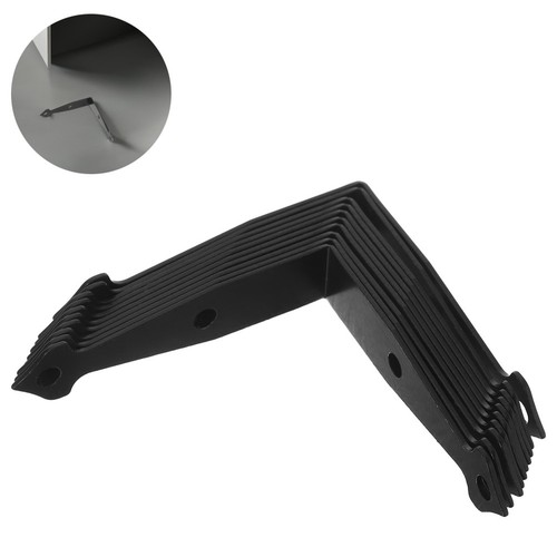 Heavy duty black iron corner - duty,