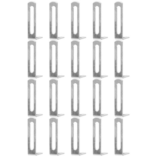 20pcs angle iron brackets - iron,