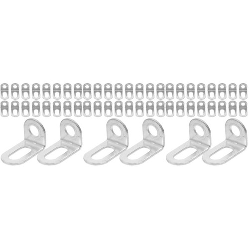150pcs white corner - 150pcs, braces