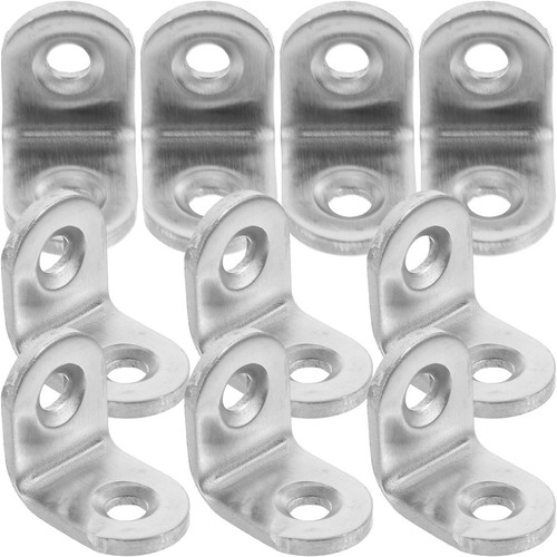 10pcs silver metal corner - 10pcs,
