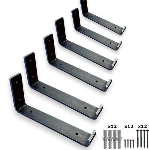 Heavy duty shelf brackets - 6,