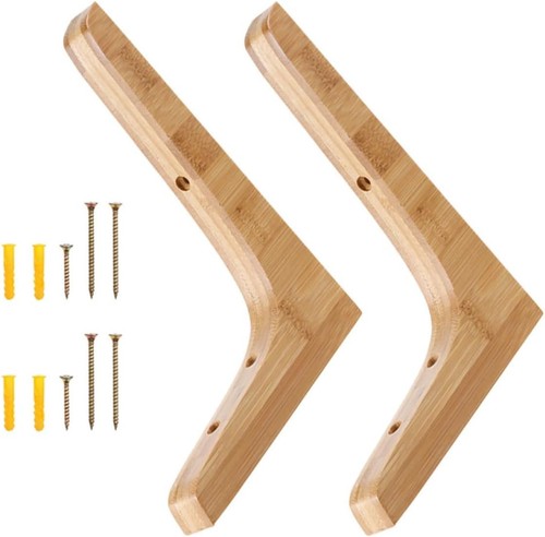 Triangle shelf brackets set - shelf, of